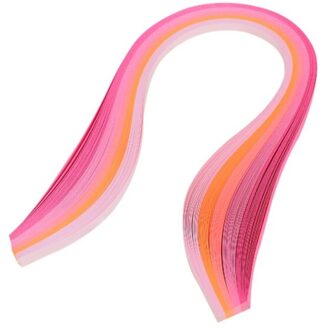 100PCS Quilling Papier Strips Gradiënt Kleur Quilling Papier Strips Papier Quilling Gereedschap Voor Diy Ambachten En Papier Arts D