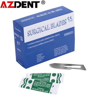 100pcs Scalpel Blades Dental medical Surgical Scalpel Blades Surgical Blade dental Surgical Scalpel Sterilized Blades