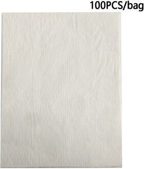 100Pcs Schilderen A4 Herbruikbare Multifunctionele Diy Handgemaakte Doek Thuis Kantoor Stof Tekening Een Side Kleurrijke Carbon Papier Ambachtelijke wit