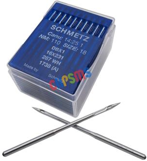 100Pcs Schmetz DBX1 16X231 16X95 Industriële Naaimachine Naalden Compatibel Met Juki Ddl, Brother DB2 Zanger Consew + 11(75)