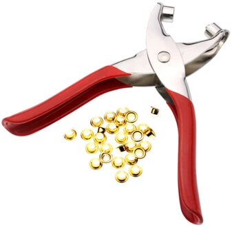 100pcs Scrapbook Oogje en Oogje Punch Sterven Tool DIY Handleiding Gereedschap Kit Lederen Craft Kleding Grommet Banner