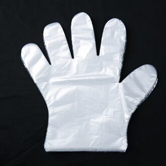 100PCS/Set Food Plastic Gloves Disposable Gloves For Restaurant Kitchen BBQ Eco-Friendly Food Gloves Fruit Vegetable Gloves