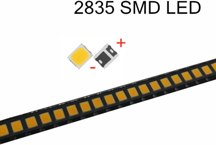 100Pcs SMD 5730 2835 3V 6V 9V 18V 0.5W Chip LED lamp 50-60 LM LEDs Diode light For Indoor LED Strip Spotlight bulb