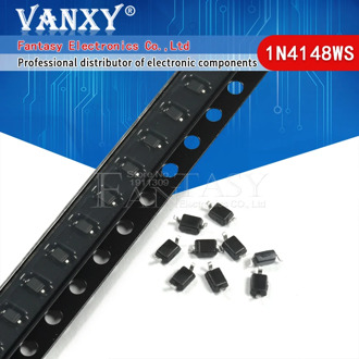 100pcs SMD diode 0805 SOD-123 1N5819 1N4007 1N4148 SOD123 SOD-323 1206 1N4148WS 1N5819WS B5819WS SOD323