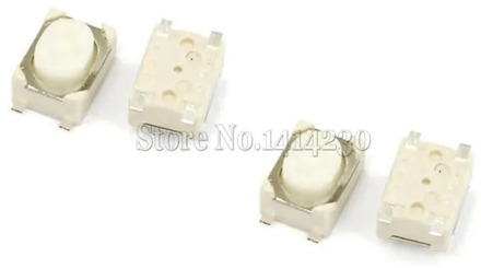 100PCS SMT 3.2X4.2X2.5MM 3*4*2.5mm 4 Pin Tactile Tact Push Button Micro Switch Momentary