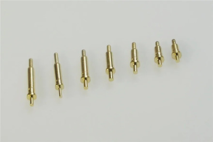 100pcs Spring Loaded Pogo Pin Connector 2 2.5 3 3.5 4 4.5 5 5.5 6 6.5 7 7.5 8 8.5 9 9.5 10.0 mm Height Single Through Hole PCB