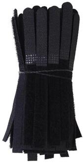 100PCS Strips Kabel Touw Draad Organisator Herbruikbare Zwart organizar kabels Organizer Management Voor Computer Charger # 15F