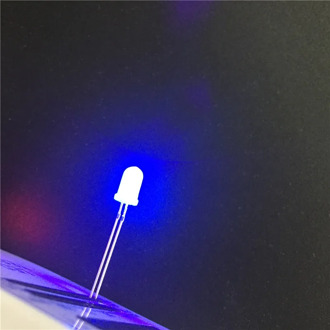 100pcs Super Bright 5mm Round UV/ Purple Led Emitting Diode F5 LED light for DIY lights