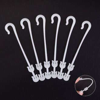 100Pcs Tomaat Haak Anti-Val Ondersteuning J Haak Plant Ondersteuning Bindmiddel Plant Stem Hook Voor Planten Opknoping Wijnstok tuin Groenten