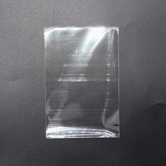 100Pcs Transparante Opp Plastic Lollipop Bag Cookie Verpakking Cellofaan Snoep Bruiloft Verjaardag Baby Shower Bag Decor 8x12cm-100stk