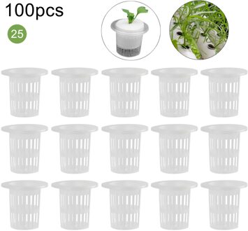 100Pcs Zaailingen Sponzen Kas Soilless Groeimedia Cilindrisch Tuinieren Tool Hydrocultuur Teelt Apparatuur B1