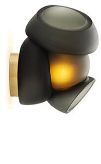 100s Brass Wandlamp - Grijs