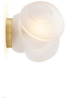 100s Brass Wandlamp - Transparant