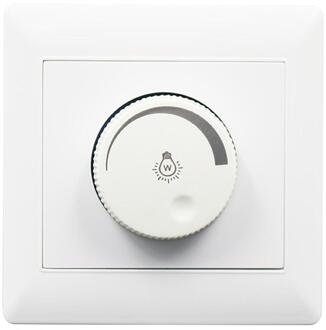 100W 220V Dimmer Switch 86 Type Concealed Installation LED Dimming Controller For Dimmable Ceiling Light Downlight newcomer