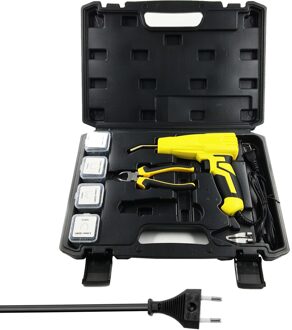 100W Draagbare Kunststoffen Lasmachine Nietmachines Machine Plastics Lassers Nietmachine Lasapparaat Pvc Plastic Repareren Machine US plug