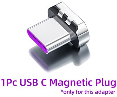 100W Usb C Magneet Type C Magnetische Adapter Voor Pro Matebook Snel Opladen Type-C Poort Laptop charger USB-C Datakabel Adapter plug