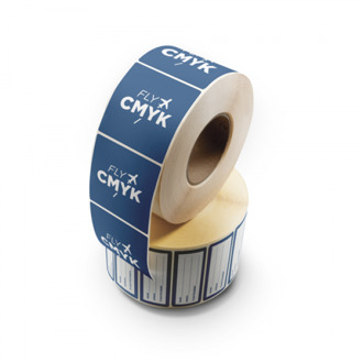 100x etiketten op rol - snel van de rol af te halen, ideaal! drukken