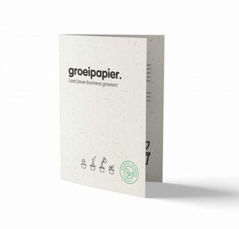 100x groeipapier kaarten - unieke kaarten of uitnodigingen voorzien van bloemenzaadjes (100 st) drukken