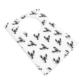 100x kreeftenbavet bestellen voor jouw restaurant - bavet bedrukken met jouw logo of patroon (100 st) drukken