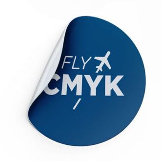 100x logo stickers laten drukken (100 st) drukken