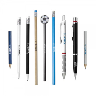 100x potloden met logo - handig voor op kantoor! drukken