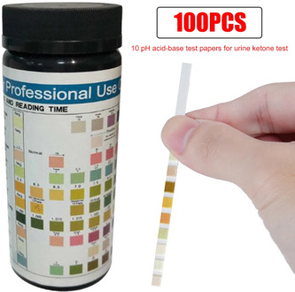 100x Urine Acid Alkali Test Strip Water Quality Test Paper URS-10T Swimming Pool Swimming Portable Outdoor Elements Accessories