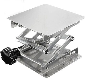 100X100Mm Aluminium Router Lift Tafel Houtbewerking Graveren Lab Lifting Stand Rack Lift Platform Houtbewerking Bankjes