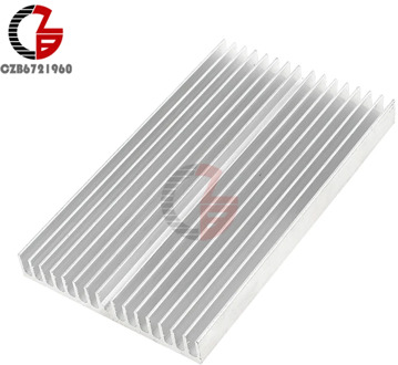 100x60x10mm Silber Ton Aluminium Kuehler Kuehlkoerper Heatsink Heat Sink Cooling Radiator Heating Dissipation for LED COB Light