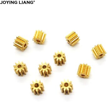 101.5A/102A 0.3 M Koper Gear 10 Tanden Gat 1.5mm/2mm Nauwsluitende Kleine Module Gears 10 stks/partij 2mm Tight