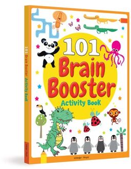101 Brain Booster Activity Book - 101 Fun Activities - Wonder House Books