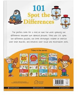 101 Spot The Diference - 101 Fun Activities - Wonder House Books