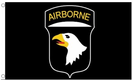 101st Airborne Division vlag 150 x 90 cm