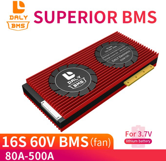 102 16S 60V BMS Lithium battery 3.7V protect board 18650 Li ion High current 80A 100A 120A 150A 200A 250A for Solar panel