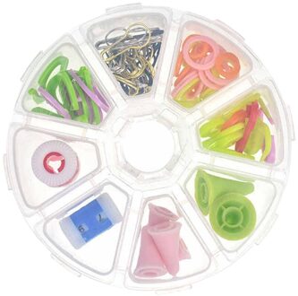 104 Pcs Locking Stitch Markers Hars Kleine Clip Breien Tools Haak Klink Breien Accessoires Naald Clip Haak Met Doos 01