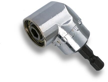 105 Graden Hoek Extension Schroef Driver Socket Houder Adapter Verstelbare Bits Nozzles Voor Schroevendraaier Bit Haakse Hoofd Rood