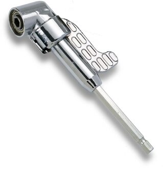 105 Graden Hoek Extension Schroef Driver Socket Houder Adapter Verstelbare Bits Nozzles Voor Schroevendraaier Bit Haakse Hoofd zwart