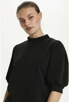 10703704 21 the puff blouse Zwart - XL