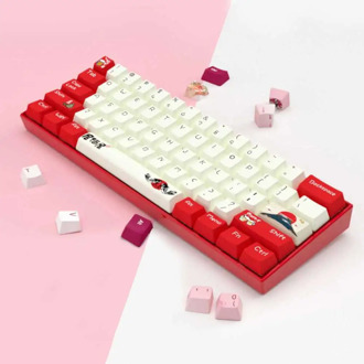 108-Key PBT Keycaps Dye Sublimation OEM Profile lzakaya Tokyo Upgrade for 61/87/104 keys Mechanical & Optical Gaming Keyboard