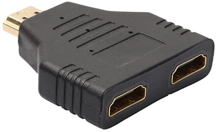 1080P 1 Hdmi-Compatibel Mannelijke In 2 Hdmi-Compatibel Vrouwelijke Out 1.4 Switch Splitter Adapter 1X2 Video Converter Voor Hdtv