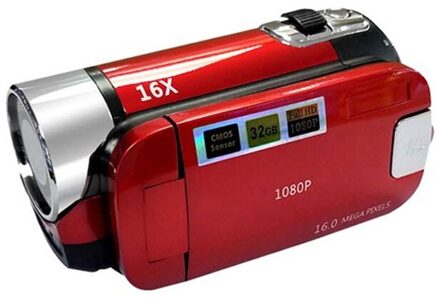 1080P Camcorder Digitale Video Camera / 2.7 "Tft Lcd Flip Screen/ 270 Graden Draaibare Camcorder Voor Kids/Kinderen/Beginners/Elde R-UK