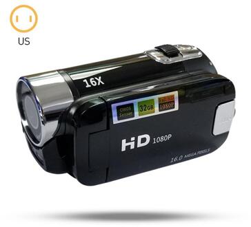 1080P Digitale Camera Video Recorder Camera Met Lcd-scherm Ingebouwde Microfoon Dv Camcorder Met 16X Zoom Functie groen
