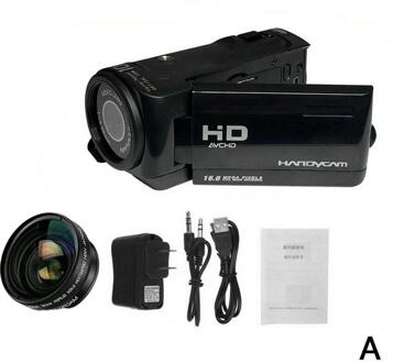 1080P Hd 16x Zoom Digitale Camcorder Video Camera Dv Microfoon Recorder Camera Externe