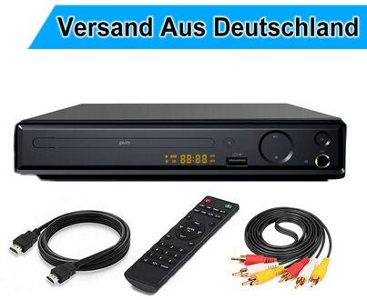 1080P Hd Dvd-speler Vcd Cd Speler Met Afstandsbediening Hdmi-Compatibele Usb-kabel Geschikt Voor tv Speler