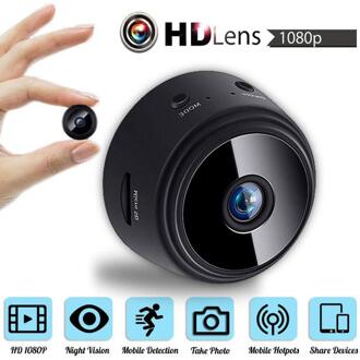 1080P Hd Mini Ip Wifi Camera Camcorder Wireless Home Security Dvr Nachtzicht Magnetische Base Smartphone Controle Voor andorid Ios