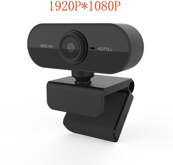 1080P Hd Mini Webcam Met Microfoon, Usb Interface Ondersteunt Laptop Desktop Computer, geschikt Voor Live Video Call Conference 1920X1080P 1