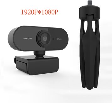 1080P Hd Mini Webcam Met Microfoon, Usb Interface Ondersteunt Laptop Desktop Computer, geschikt Voor Live Video Call Conference 1920X1080P 2
