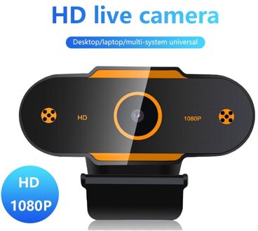 1080P Hd Webcam Met Microfoon Webcam Voor Pc Laptop Plug En Play Driverless Voor Computer Desktop Laptop