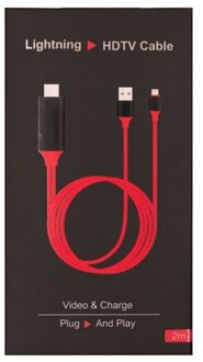 1080P Hdmi Hdtv Kabel Tv Digitale Av Adapter Voor Lightning Naar Hdmi Kabels Voor Iphone 8 7 6S 5S 8Plus 8 Pin Voor Ipad Mini Air Pro