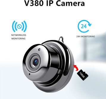 1080P Ip Camera Draadloze Mini Wifi Camera Home Security Camera Cctv Surveillance Ir Nachtzicht Bewegingsdetectie Babyfoon v380 Lighting Cam