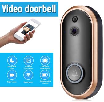 1080P Smart Deurbel Camera Wifi Draadloze Call Intercom Video-Eye Voor Appartementen Deur Bell Ring Voor Telefoon Thuis beveiligingscamera 'S